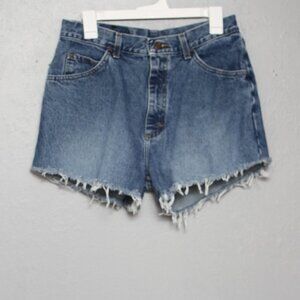 Vintage Gitano Jeans medium wash diy cut off distressed denim shorts